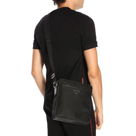 mens prada bag sale|prada shoulder bags men's.